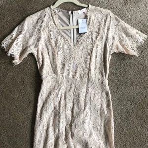 Bohme Lace Midi Dress